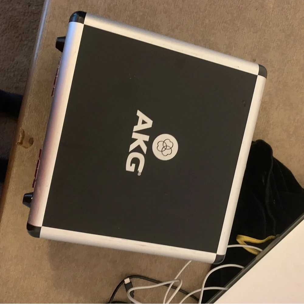 Studio equipment for recording music